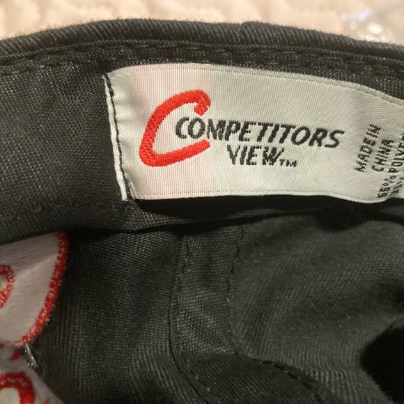 Dale Earnhardt #3 Black Red Flamed Ball Cap Vintage Memorabilia #3 - Picture 7 of 9